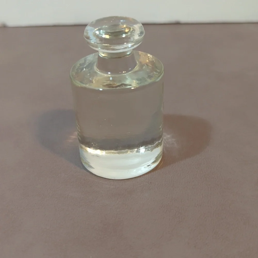 Vintage Clear Glass Scale Weight 1/2 kg Apothecary - Picture 5 of 7
